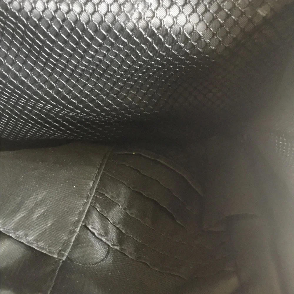 Black Leather Crossbody Bag